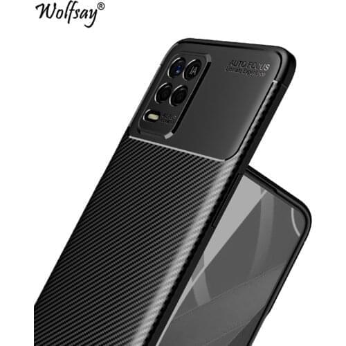 For Oppo Realme 8 5G Case Bumper Silicone Carbon Fiber Shockproof Back Cover For Oppo Realme 8 5G Case For Realme 8 5G 6.5 inch