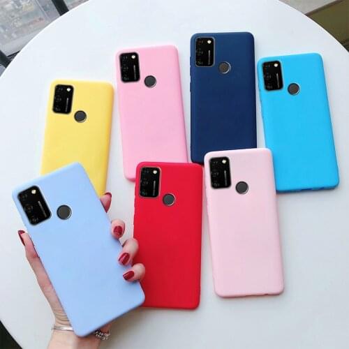 For Huawei Honor 9A Case 6.3" Soft Protective TPU Silicone Case For Funda Huawei Honor 9A Honor9A 9 A Cover MOA-LX9N Phone Cases