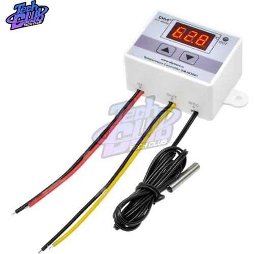 W3001 W3002 W3230 LED Digital AC 110V-220V DC12V 24VThermostat Temperature Controller Thermoregulator Heating Cooling Control