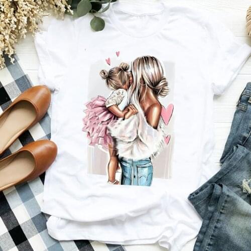 Girls Cute Mom 90s Printing Tops Women Shirt Casual Clothes Mother Fashion Ladies Graphic Printed Tshirt Female T-shirt
