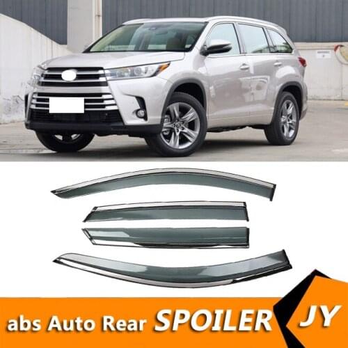 For Toyota handlander 2015-2018 Window Visor Vent Shades Sun Rain Deflector Guard For S Auto Accessories 4PCS/SET