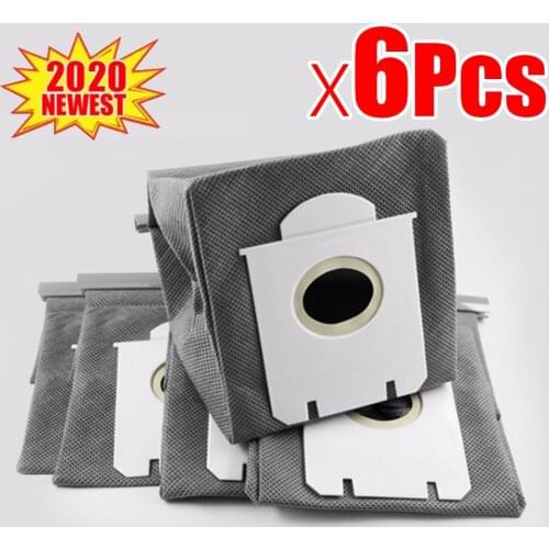 2Pcs Washable S-bag dust Vacuum Cleaner Bags Dust Bag Replacement For Philips FC9071 FC8134 FC8613 FC8614 FC8220 FC8224 FC8200