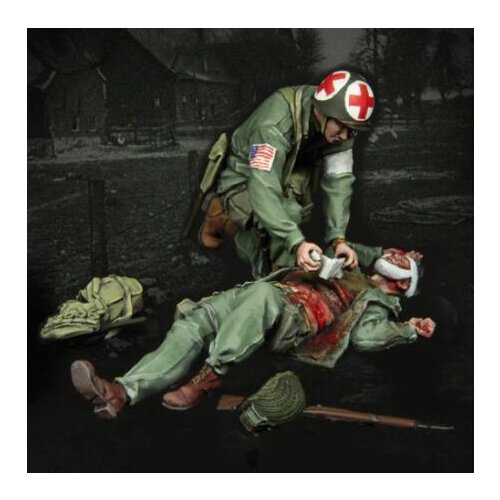 1/35 Resin Figure Model Kit Unassambled Unpainted S37(2 figures)