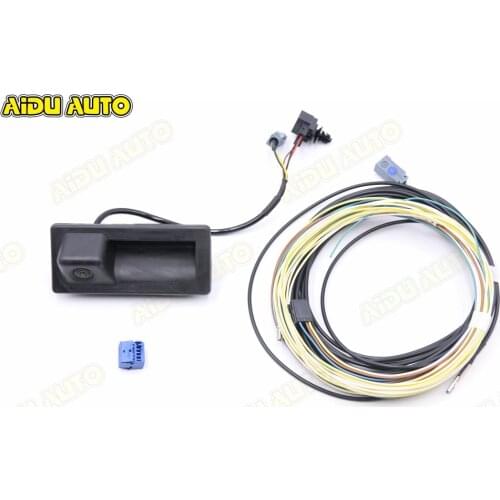 Trunk Handle REAR VIEW CAMERA Low Camera KIT FOR VW MQB TIGUAN MK2 Touran 5T Octavia MK3