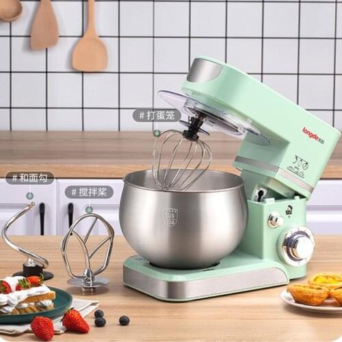 1200W dough Kneading maker Creamy stand Mixer Bread with bowl Chef Machine egg beater milk frother Planetary Mixer Whip Kneader