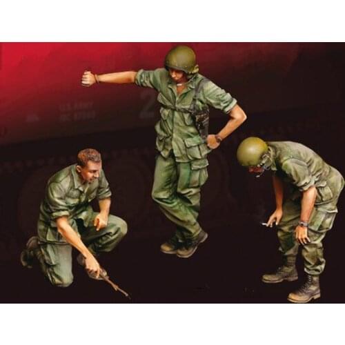 1/35 Resin Figure Model Kit Unassambled Unpainted X302