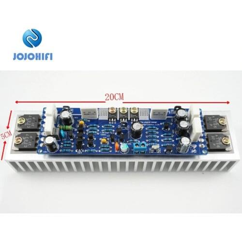 1PCS LJM L12-2 MONO Channels Ultra-low Distortion Sound Amplifier Audio Finished Board With/Without Heat Sink