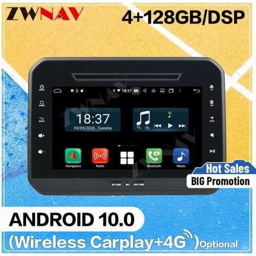 128GB DSP Carplay Android 10.0 Screen Car Multimedia DVD Player for Suzuki Ignis 2017 2018 GPS Navi Audio Radio Stereo Head Unit