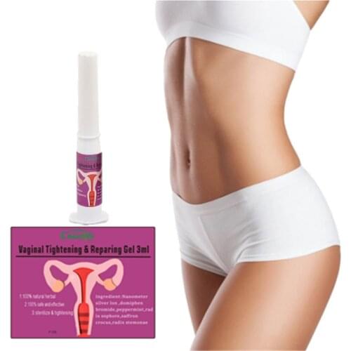 3ML*4PCS Gynecological gel private parts care repair and maintenance gynecological gel liquid pink vagina tightening gel