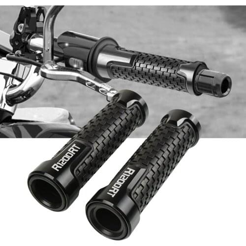 Hot sale 7/8''22mm For BMW R1200RT Universal Motorcycle Cnc Aluminum Rubber Hand Grip Bar handlebar grip
