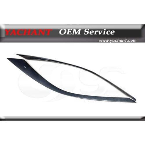 Car-Styling Auto Accessories Carbon Fiber Wind Deflector Trim 2Pcs Fit For 2016-2017 570S OEM Style Wind Deflector