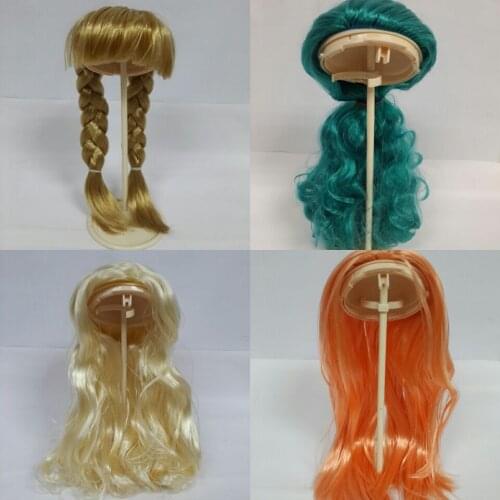 Free shipping cost hair scalp for dolls,Special offer