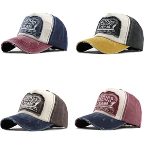 Classic Style New Unisex Women Men Summer Fashion Baseball Cap Cotton Motorcycle Cap Grinding Vintage Letter Print Sun Hat #40