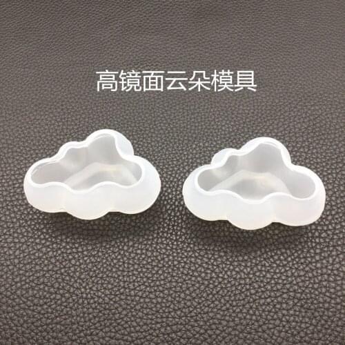 DIY crystal gel stereo medium number of cloud mold incense plaster drip gum sugar cake baking high mirror