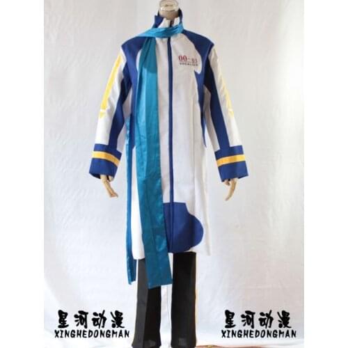 Kaito Halloween Long Coat Set Cosplay Costume X001