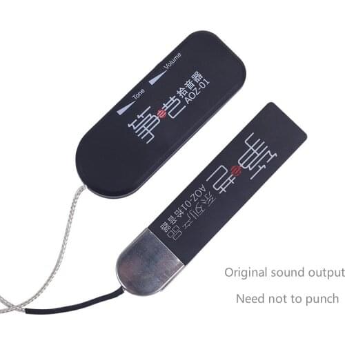 Guzheng special hole free pickup Stage performance guzheng guqin hifi patch type pickup no damage to the body