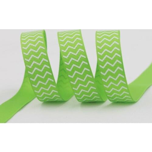 [IuBuFigo] 3/8" 9mm All Saints Day Wave Ribbon Diagonal Grosgrain Printed Halloween Ribbons For Decoration 30yards