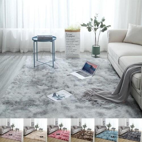 New Arrival 40*60/60*90cm Soft Fluffy Rugs Large Shaggy Area Rug Living Rooms Bedroom Carpet Floor Mat Home Decor