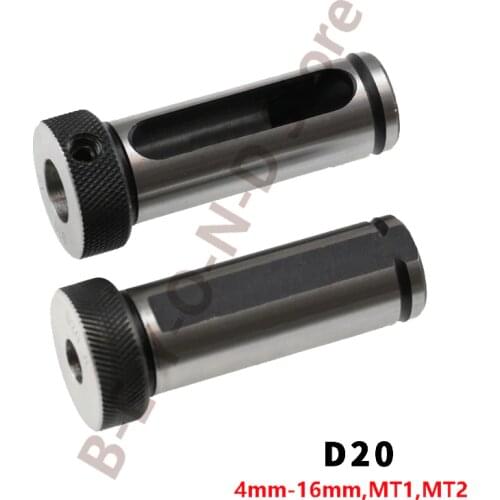 BEYOND D20-4 5mm 7mm 6mm 8mm 10mm MT1 MT2 Lathe Guide sleeve Seismic sleeves for Turning Tools Auxiliary tool Taper Shank CNC