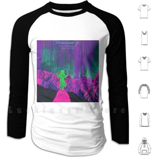 New Dinosaur Jr Give A Glimpse Of What Yer Not Album Covers Tour 2016 Boncu Hoodies Long Sleeve New Dinosaur Jr