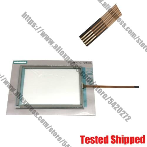 NEW Touch Screen Digitizer for 6AV6 642-0AA11-0AX0 TP177A Touch Panel for 6AV6642-0AA11-0AX0 TP177A with Overlay (protective fil