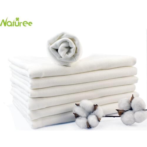 5pcs 50cm*75cm Cotton Bamboo Fiber Gauze Fabric Baby Bath Towel Cotton Gauze Solid Soft Newborn Baby Cloth for DIY Sewing