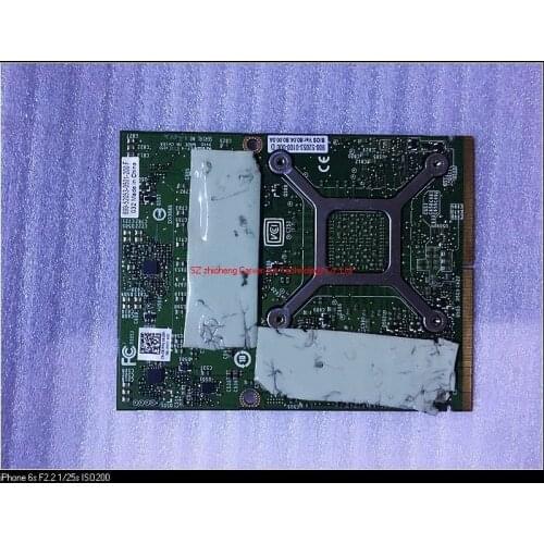 For DELL M6800 laptop XJPPG 0XJPPG K3100M N15E-Q1-A2 GDDR5 4G MXM 3.0 Graphics board Video Card