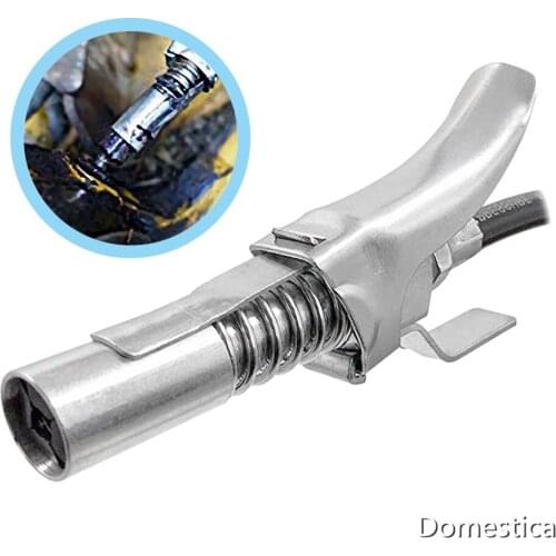 Lock Pliers Grease Gun Filling Nozzle High Pressure Grease Mouth Not Leaking Oil Fast Fittings For 10000 PSI 1/8" NPT Parts