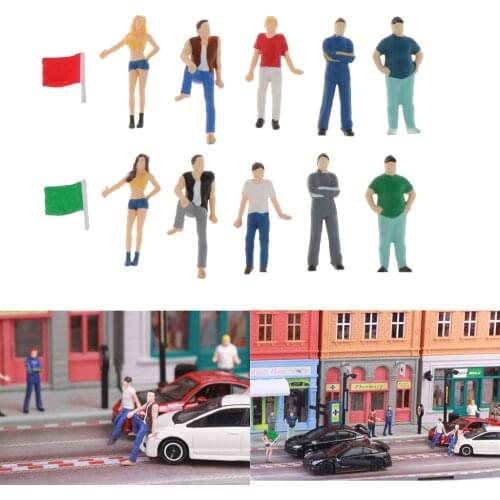 1:64 Hand Painted Scenario Tiny Figures Figurine Dolls Building DIY Ornaments