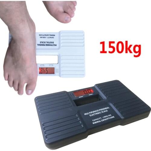 150KG 0.1kg Digital Personal Scales Precision Electronic Bathroom Human Body Floor Scale Portable Body Health Weighing Balance