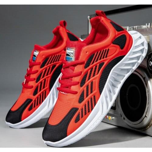 2021 spring new men shoes fashion sports shoes autumn mens color matching personality student casual non-slip shoes size 39-44