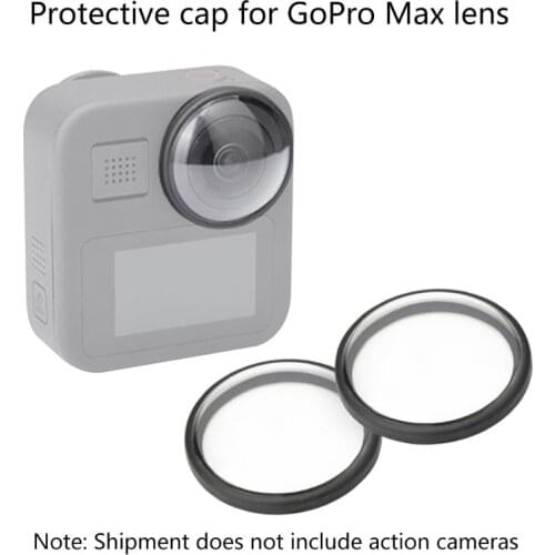 2Pcs Anti-scratch Acrylic Protective Cover Lens Cap Protector for Go-Pro Max Sports Camera Accessories