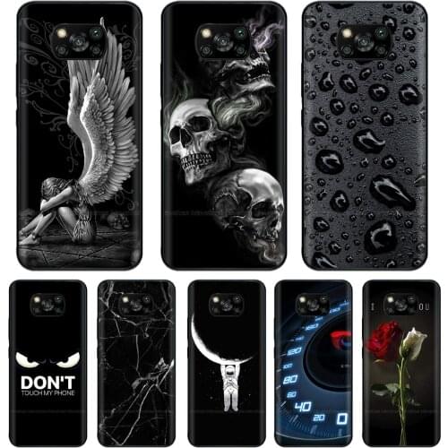 For Xiaomi Poco X3 NFC Case Printed Cartoon Silicone Back Cover Soft Bumper Phone Case For POCO X3 Pro X 3 TPU Case Funda 6.67