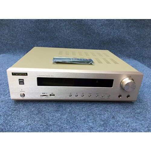 R10 home power amplifier karaoke machine 5.1 channel coaxial fiber input Bluetooth USB passive cannon support