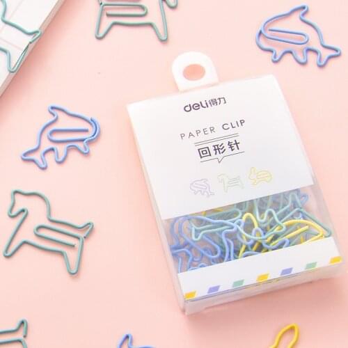 12 pcs/pack Cute Kawaii Mini Paper Clips Colored Metal School Office Stationery Binder Clips for Photos Tickets Notes Letter