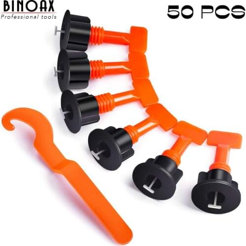 50Pcs Level Wedges Tile spacers for Flooring Wall Tile carrelage Leveling System Leveler Locator Spacers Plier