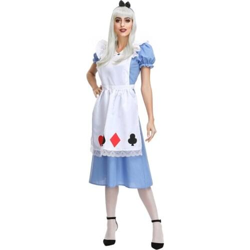 Bloody maid Costume Cosplay For Women Maid Dress Hallloween Costume For Women Carnival Performance Party Dress