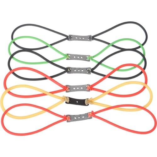 Powerful Catapult Replacement Hunting Shooting Outdoor Sports Fishing Supplies Slingshot Band Group Elastic Rubber Bands Latex