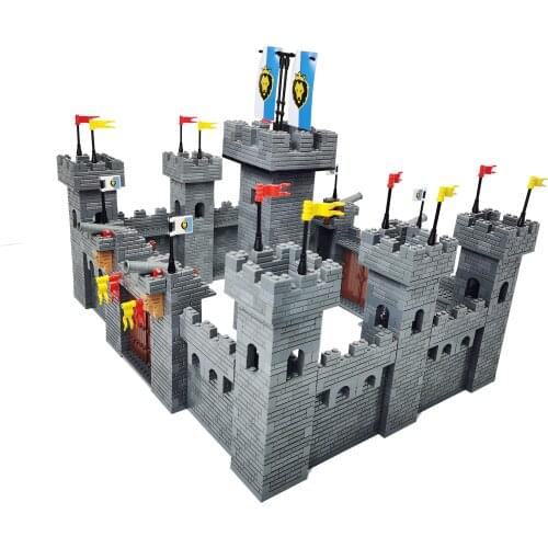 Stronghold Building Block War of Glory Fastness Castle Knights Fortified Position Educational Bricks Toy Boy Gift