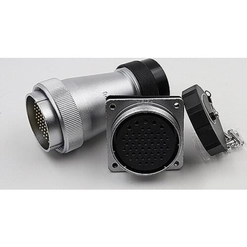 WEIPU WS55 TD+Z M55 Outdoor Soldering Waterproof Power Connector 4 7 40 53 61 Pin Electrical Adapter Solar LED Panels Bulkhead