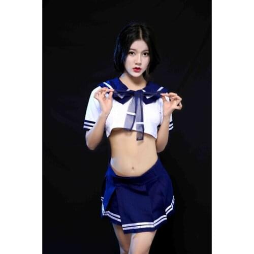 Japanese School Uniform For Cosplay Swimsuit Girls Navy Sailor Uniform Students Clothes Anime Skirt For Girl Clothing Swimwear