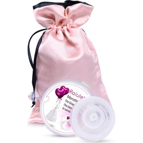 Feminine Hygiene Menstrual Cup Medical Silicone Female Menstrual Period Cup Vagina Care Tools Alternative Tampons Sanitary Pad