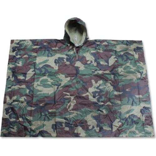1 X Camouflage Military Raincoat Jungle Multifunctional Poncho Tactical Multicam Outdoor Waterproof Rain Poncho Free Shipping