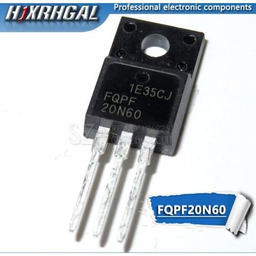 1PCS FQPF20N60 20N60 TO-220F 20N60C FQPF2060C FQPF20N60C TO220F