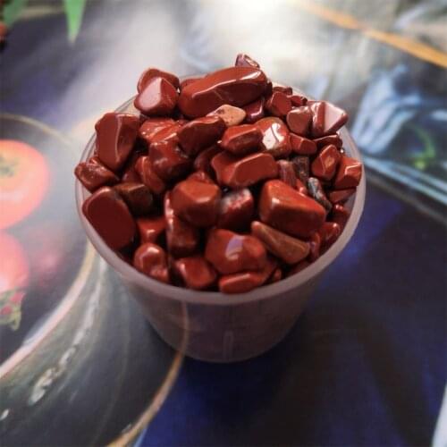 100g 5mm-7mm Red Jasper Gravel Natural And Mineral Stones Reiki Meditation Witchcraft Supplies Modern Room Decoration Gifts