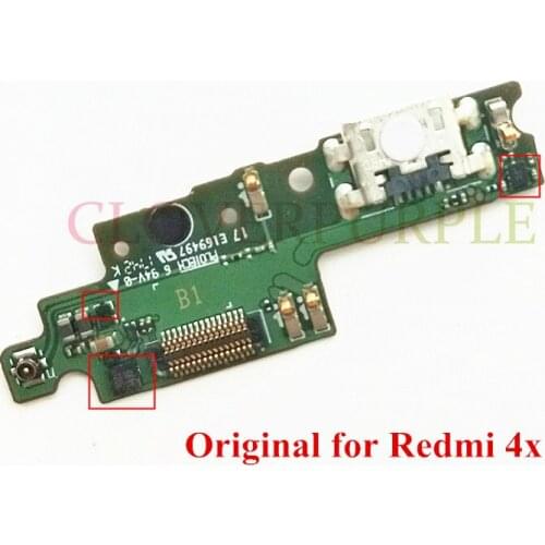 10x New Original Micro USB Charging Port Dock Connector Charger Board Flex Cable for Xiaomi Redmi 4X