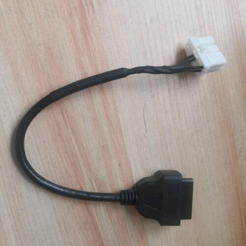 12 Pin/Way Male Female Connector 2012-2015 Old Tesla Model S OBD II Diagnostic Harness Electronic Cable Of New Energy Vehicle