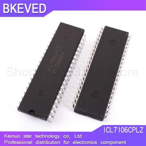 2PCS ICL7106CPLZ DIP40 ICL7106 DIP 7106CPLZ DIP-40 new and original IC