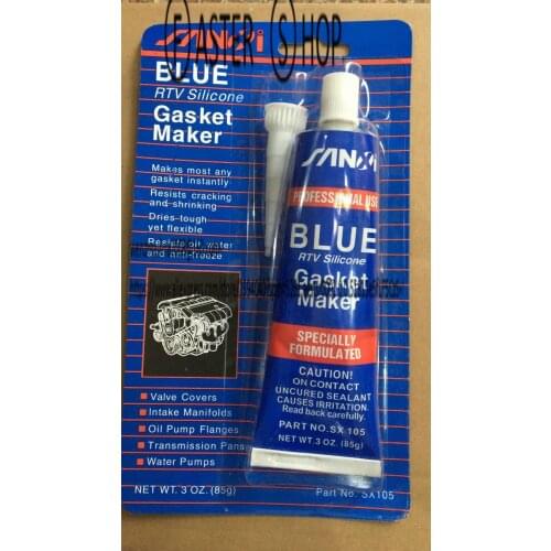 5pcs JO105B-81158 Blue RTV Silicone Adhesive Sealant Gasket Maker Silicone 85g