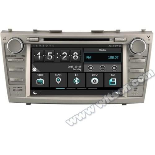 8" Capacitive Touch Screen Special Car DVD for Toyota Camry XV40 2007-2011 with Tire Pressure Monitoring System Support
